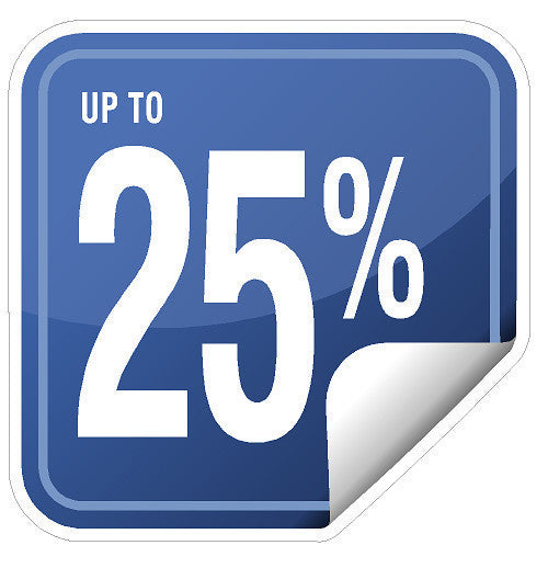 Adhesive Vinyl Sticker - English