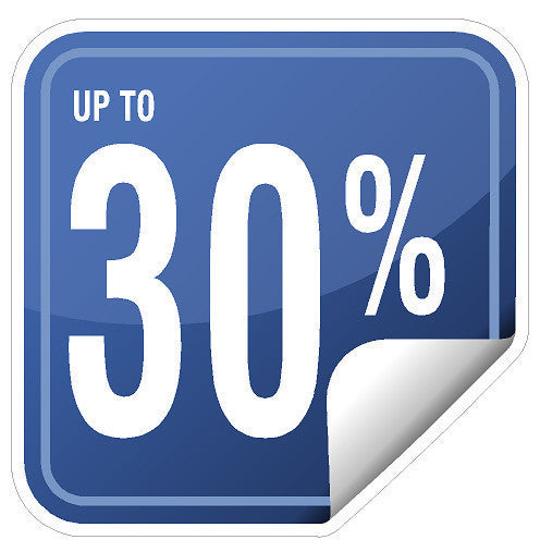 Adhesive Vinyl Sticker - English