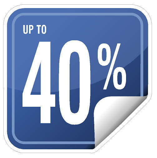 Adhesive Vinyl Sticker - English