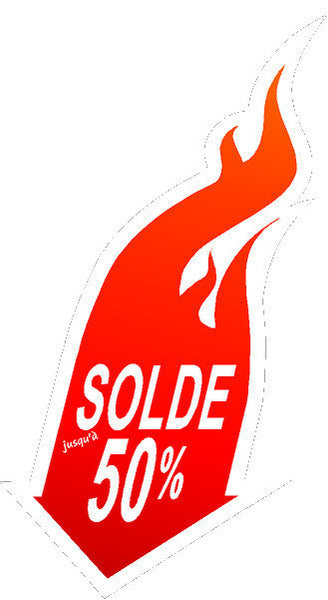 Adhesive Vinyl Sticker - French