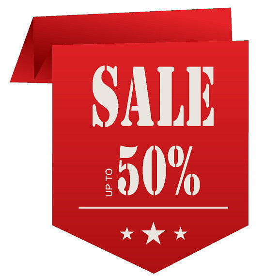 Adhesive Vinyl Sticker - English