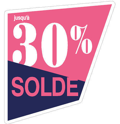 Adhesive Vinyl Sticker - French