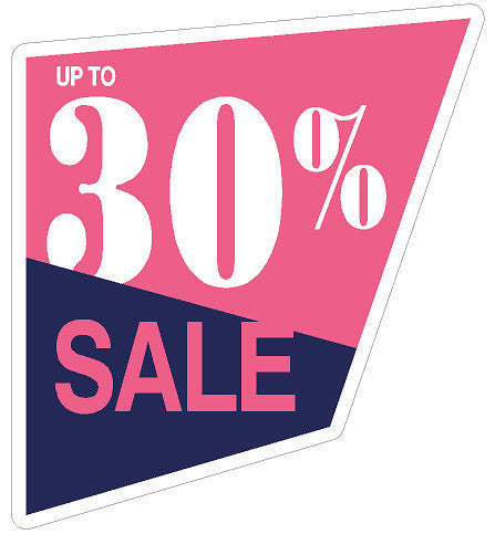 Adhesive Vinyl Sticker - English