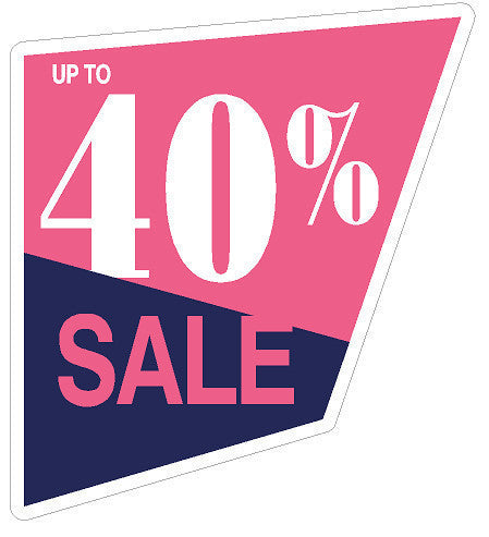 Adhesive Vinyl Sticker - English