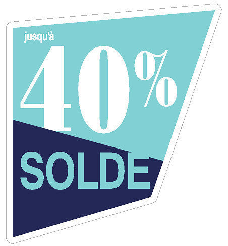 Adhesive Vinyl Sticker - French