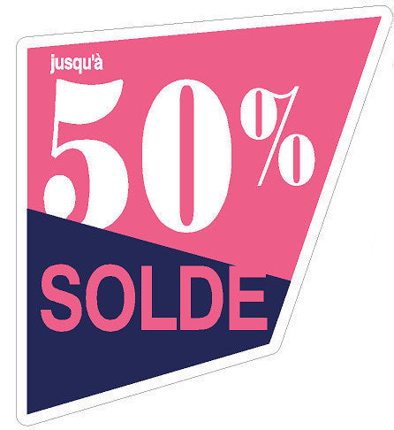 Adhesive Vinyl Sticker - French