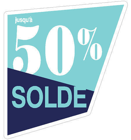 Adhesive Vinyl Sticker - French