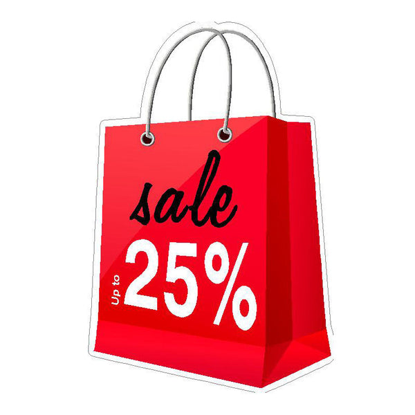 Adhesive Vinyl Sticker - English