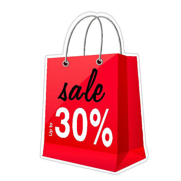 Adhesive Vinyl Sticker - English