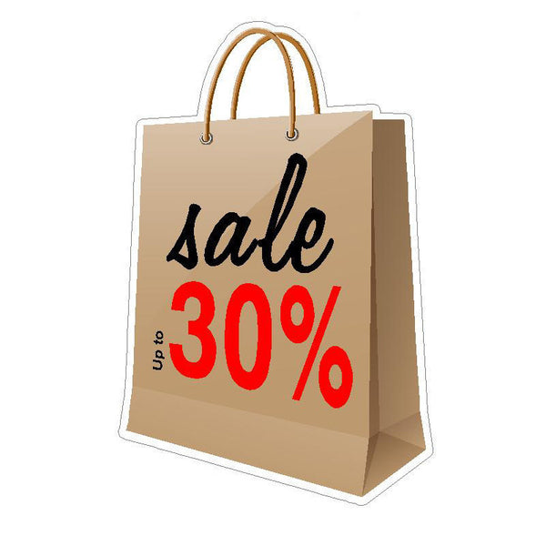 Adhesive Vinyl Sticker - English