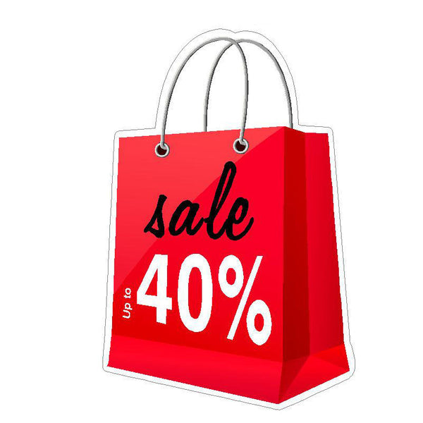 Adhesive Vinyl Sticker - English