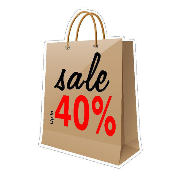 Adhesive Vinyl Sticker - English