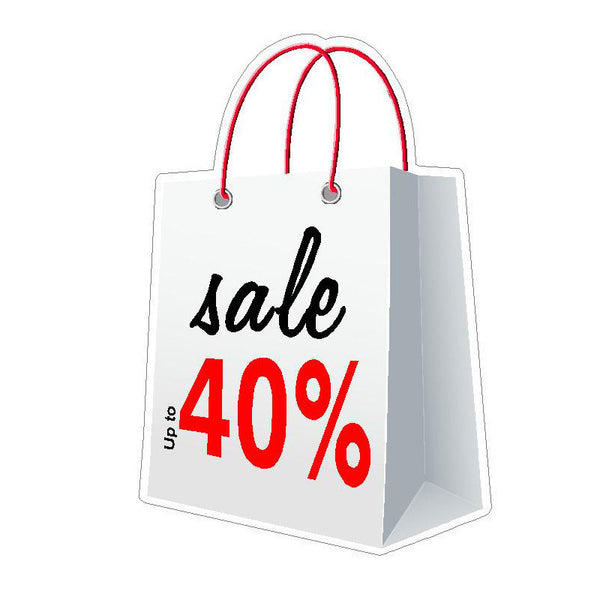 Adhesive Vinyl Sticker - English