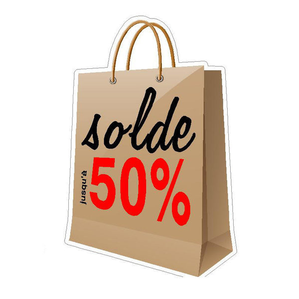 Adhesive Vinyl Sticker - French