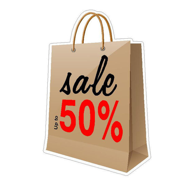 Adhesive Vinyl Sticker - English