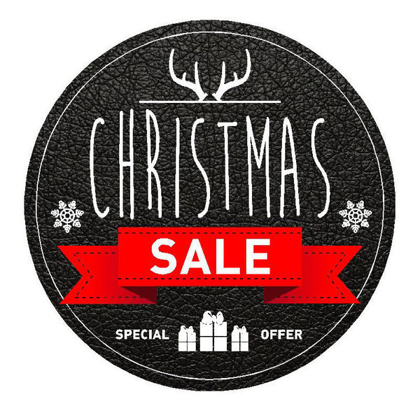 Adhesive Vinyl Sticker Printed Faux Leather - English