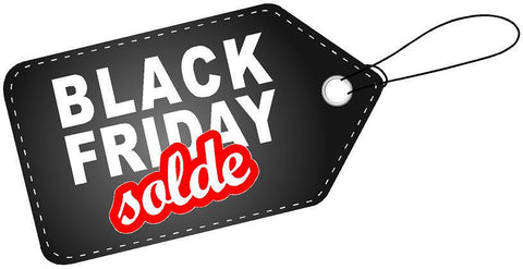 Black Friday Vinyl Sticker - French